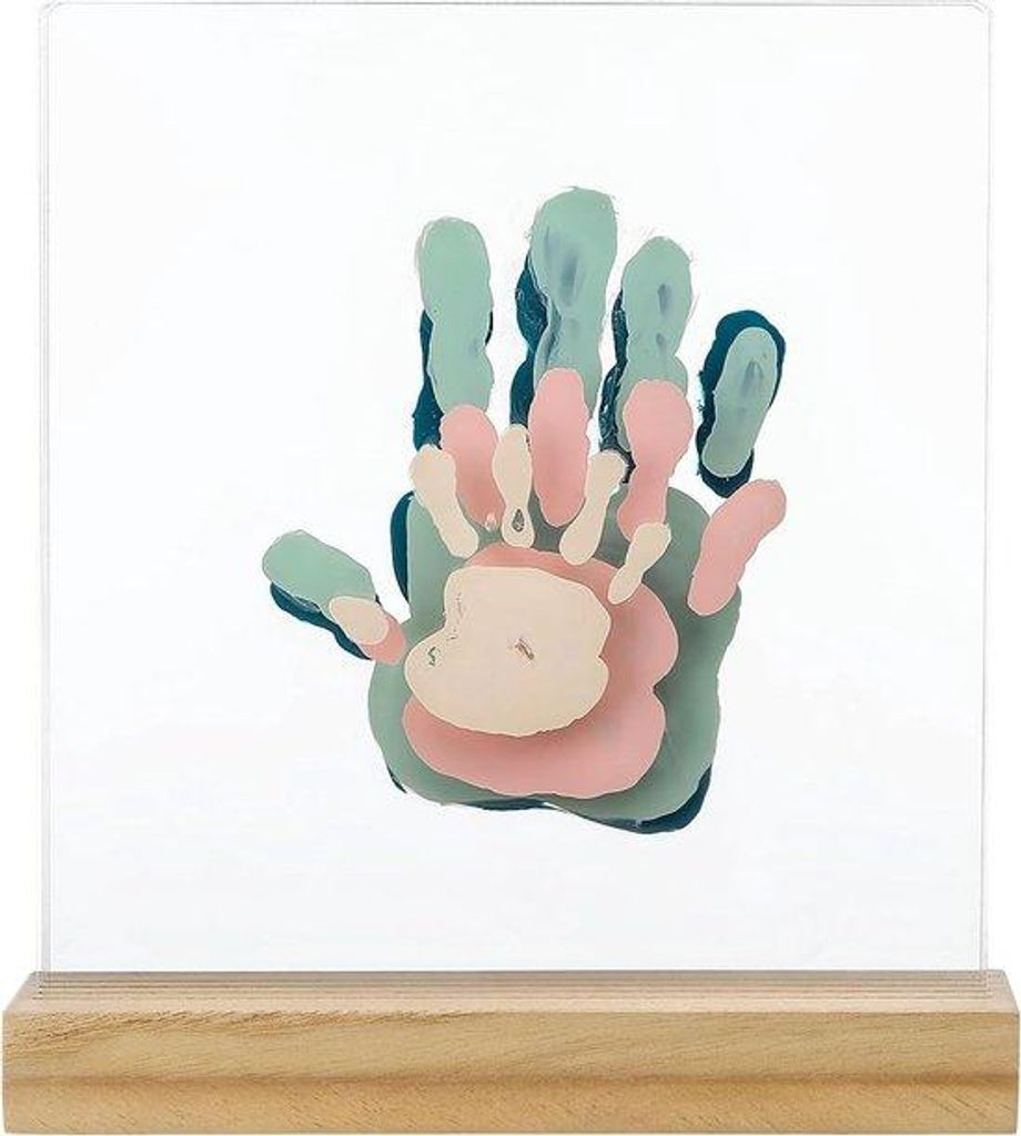 Set per impronte di mani e piedi per tutta la famiglia - Immagine del prodotto 