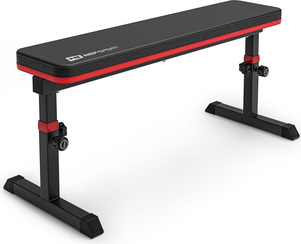 Hop-sport Posilovací lavice HS-1025 Pro | Rovná tréninková Obrázek produktu 
