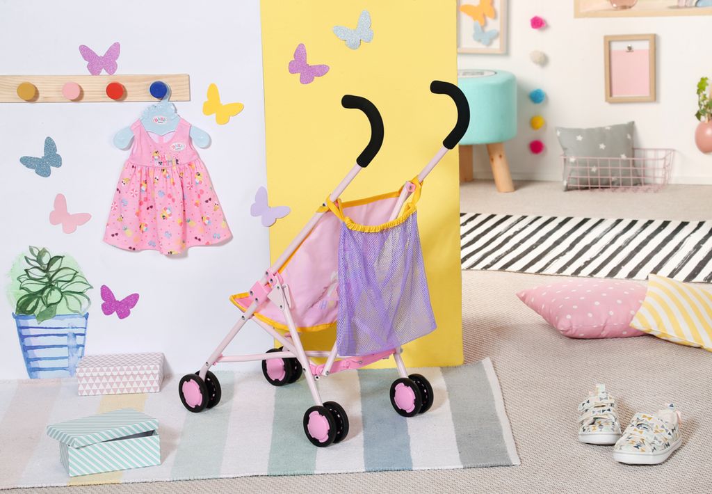 BABY BORN Kinderwagen mit Zubehörtasche Produktbild 3