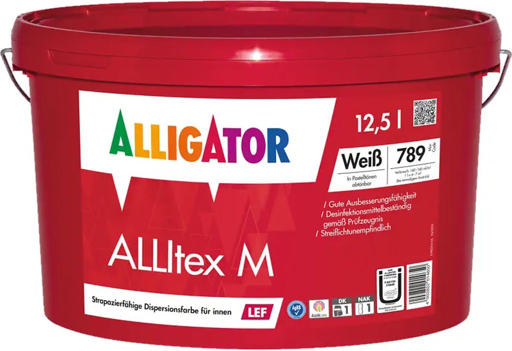 Alligator Allitex M LEF, weiß, 2,5 l : 2,5 Liter Produktbild 