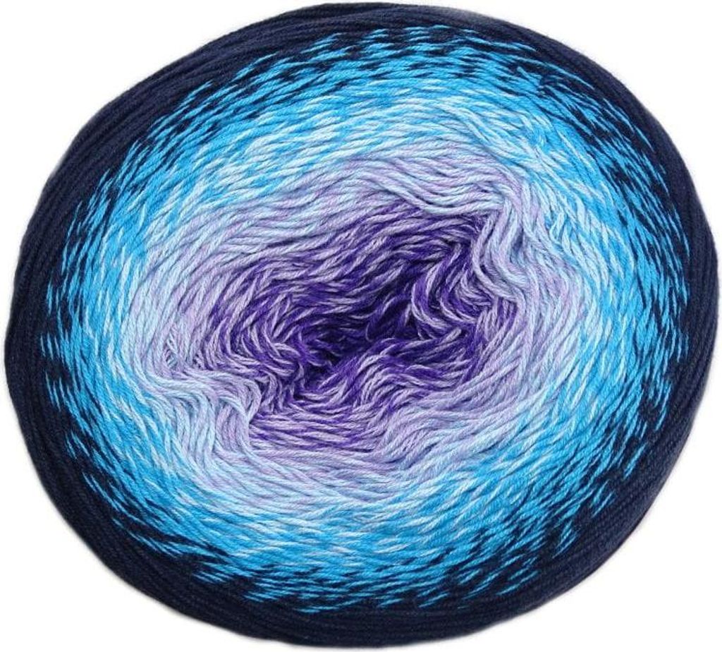 Yarn Art Flowers 254 Blue Purple Strickgarn Produktbild 