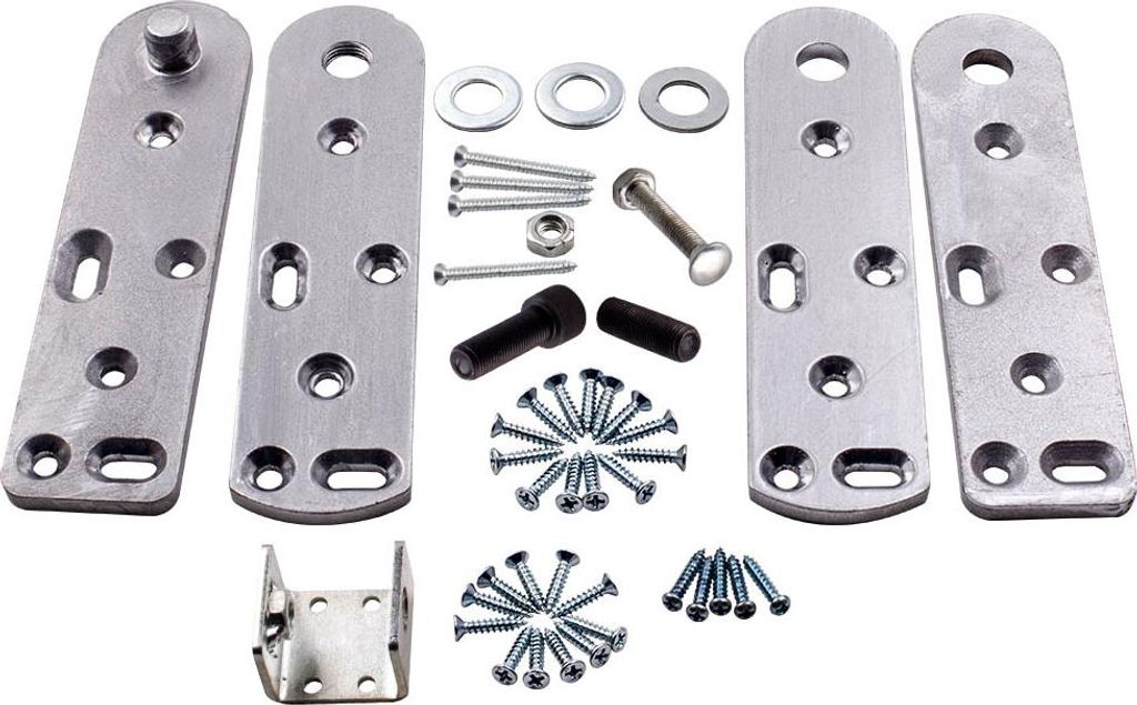 5 7/8" x 1 1/2" x 1/4" Hidden Bookcase Door Pivot Hinge Saz