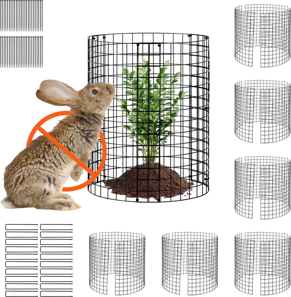 SucceBuy Pack de 6 protections pour plantes, 12,6" de Image du produit 