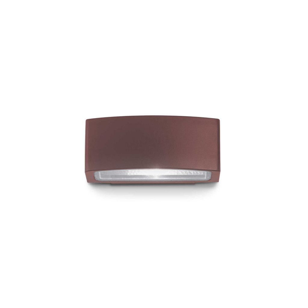 Applique Moderna Andromeda Alluminio Coffee 1 Luce E27 Produktbild 