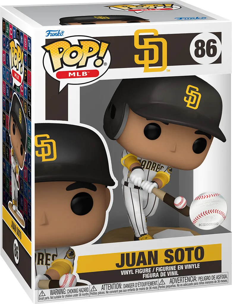 Figurine de Collection Juan Soto 86 MLB Nationals Funko Pop Vinyl Sport