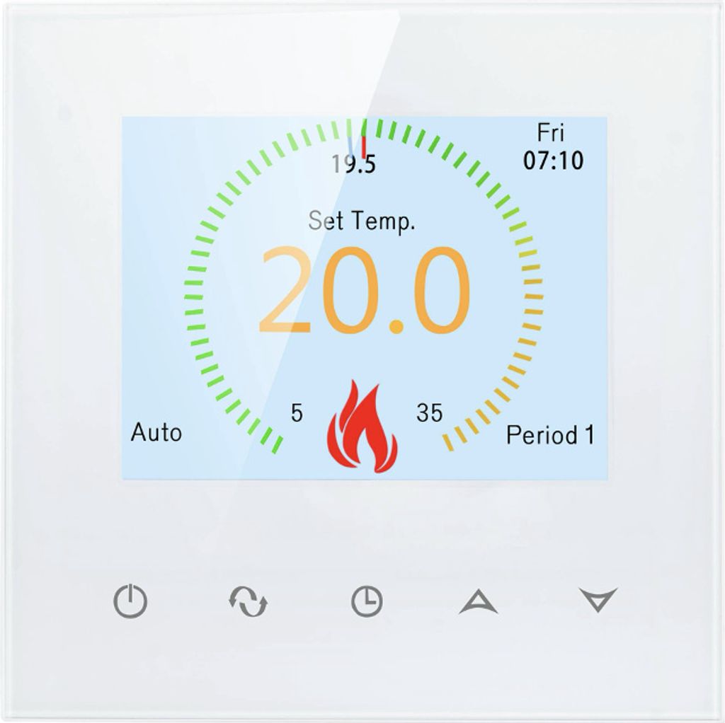 BOT WiFi Raumthermostat Tuya RT3 3A weiß