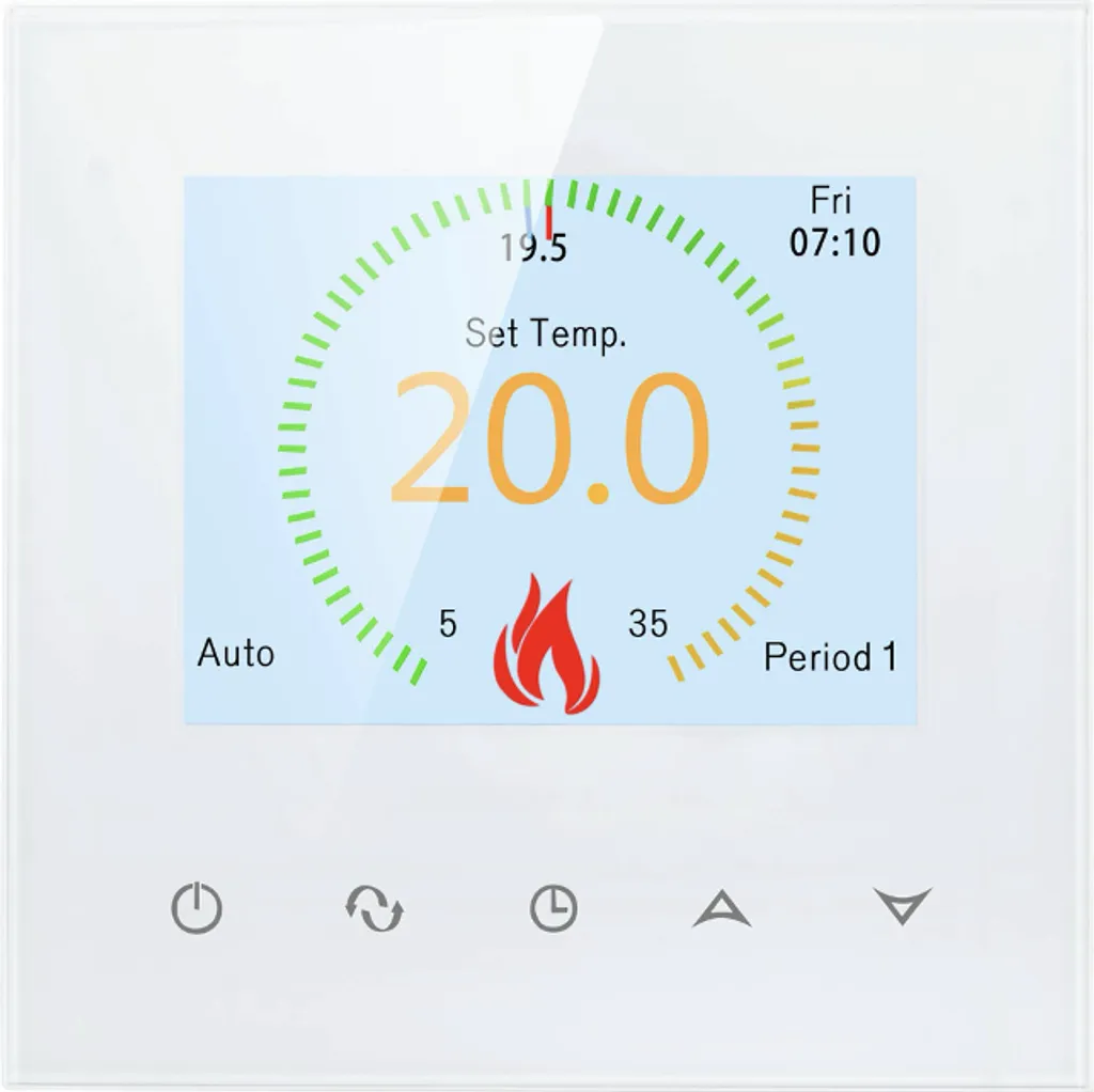 Thermostat connecté WiFi RT3 BOT pour réguler le chauffage électrique 16A