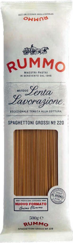 24x Rummo Pasta Spaghettoni Grossi N.220 500g Produktbild 
