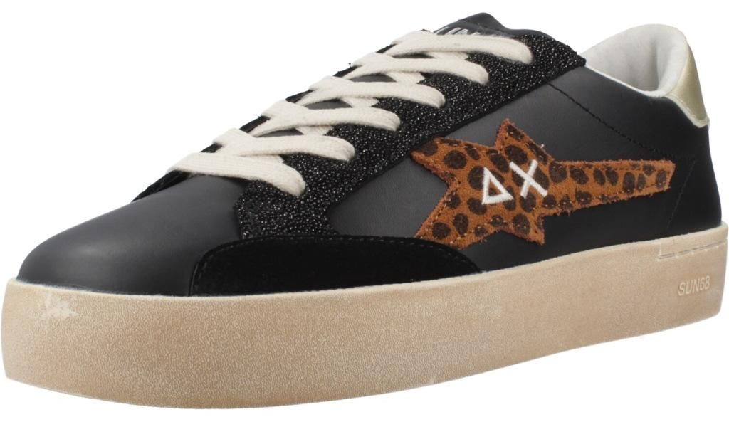 SUN68 KATY LEATHER Schwarz