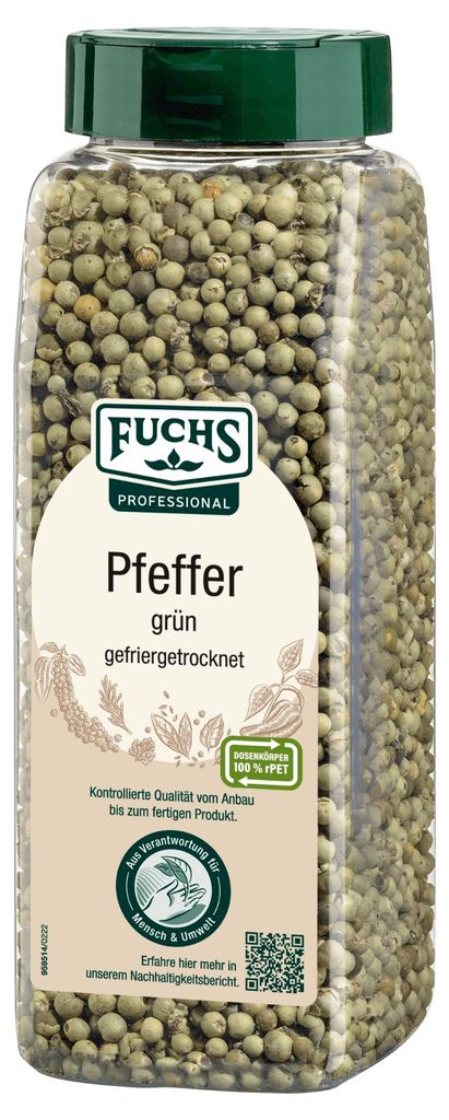 Gedroogde, groene peperkorrels Productafbeelding 