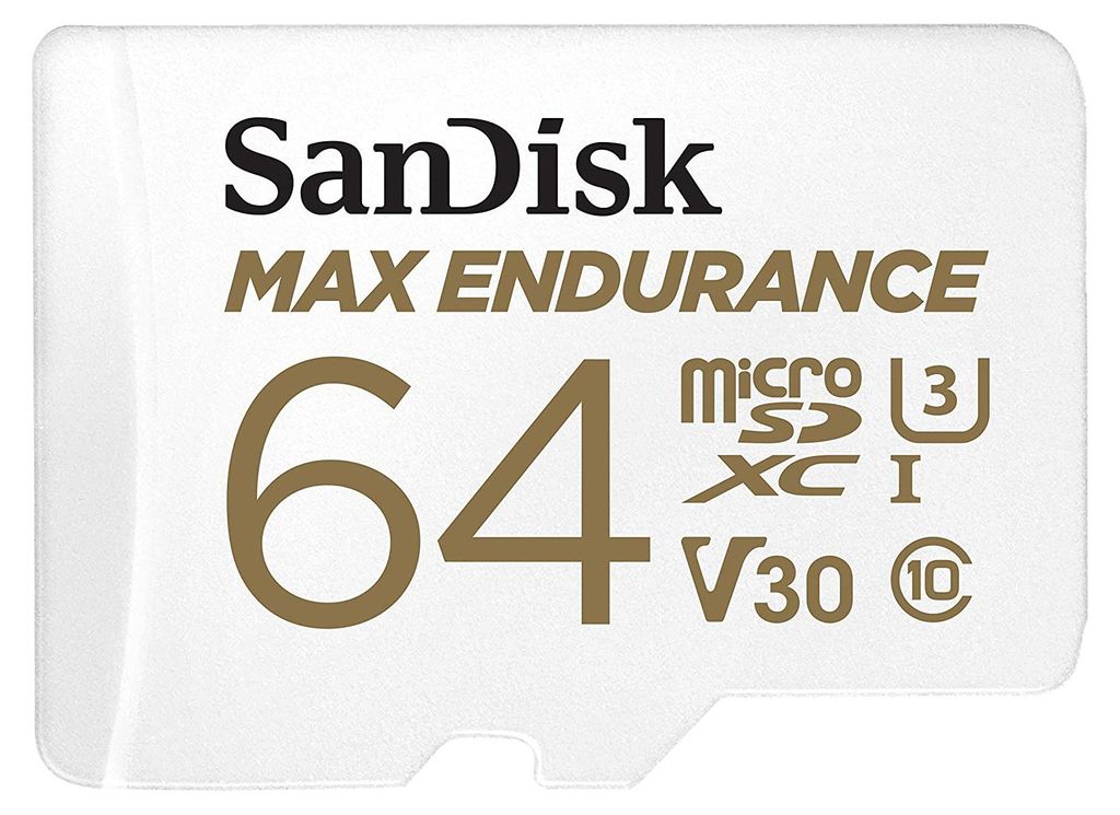 Carte mémoire microSDXC SanDisk Max Endurance 64 Go UHS-I Image du produit 