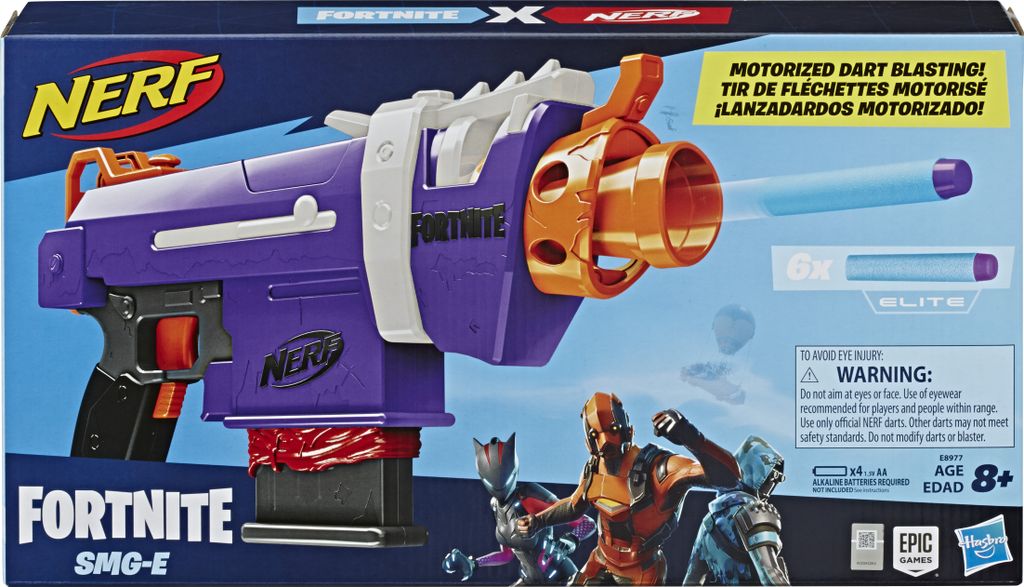 Nerf Fortnite SMG-E Blaster Zdjęcie produktu 