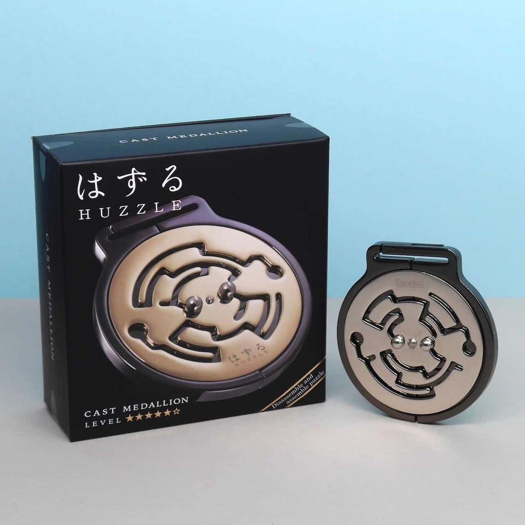 HUZZLE CAST MEDALLION - interessantes Dreh-Puzzle Produktbild 