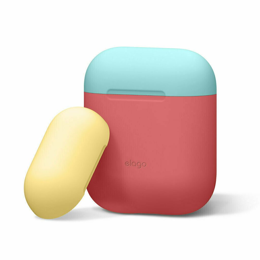Elago Duo Case für AirPods 2 / AirPods 1 Body-Italian Rose Produktbild 