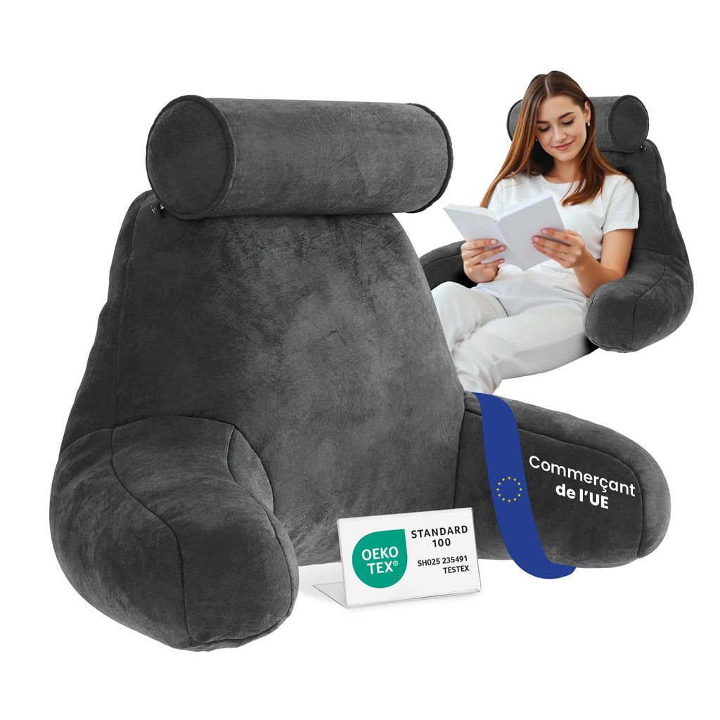 ELONEO  Allemand ELONEO Coussin de dossier, coussin de Image du produit 