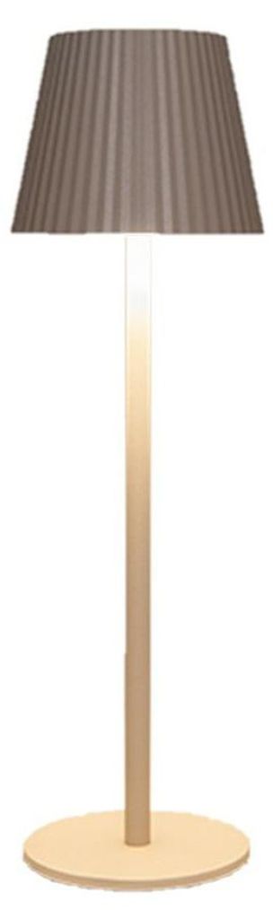 Tragbare Tischleuchte Glambiance - beige/sandfarben - 36 cm Produktbild 