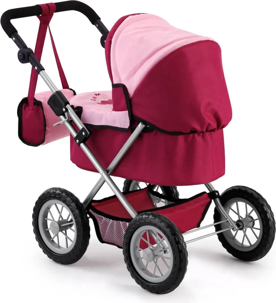 Poussette Poupée Bordeaux et Or Princesse Design 13014AA Bayer Design
