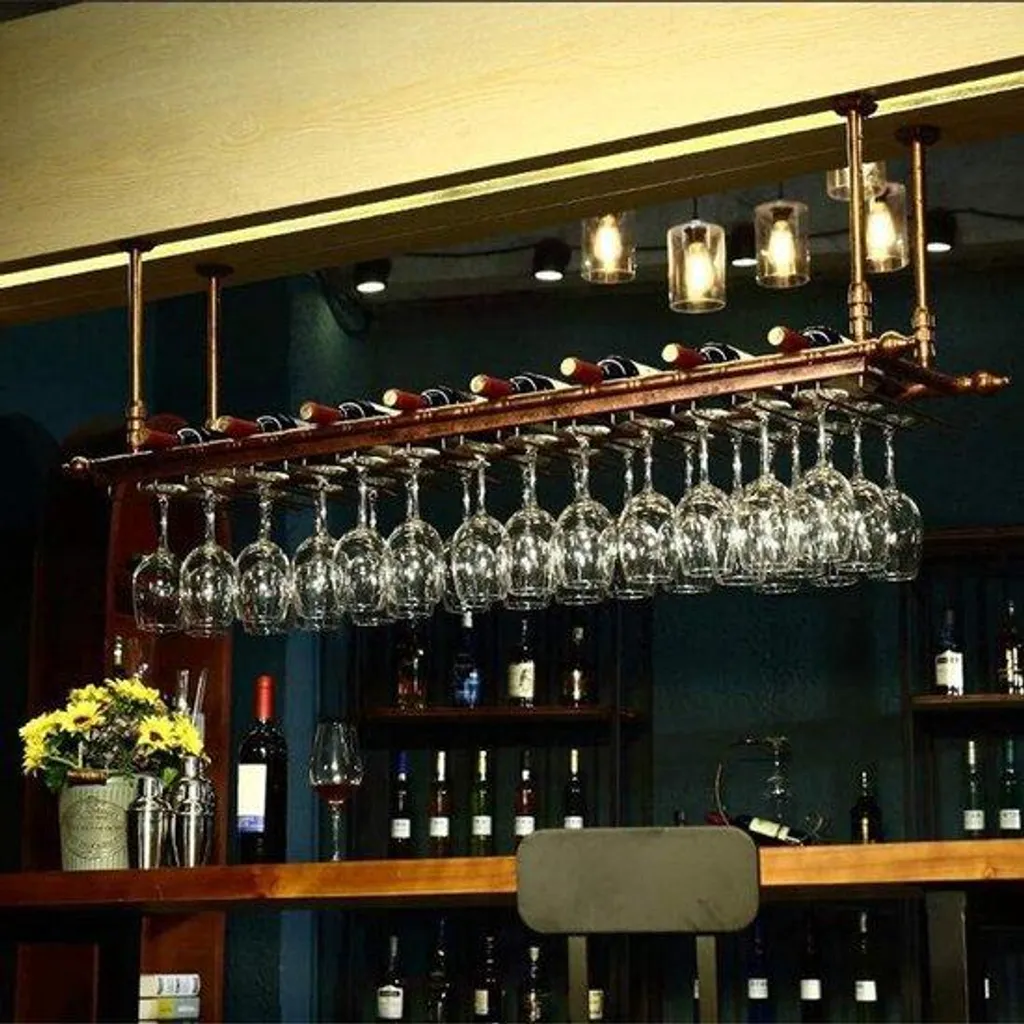 Buffet à vin modulable en bois pour cuisine et petits espaces