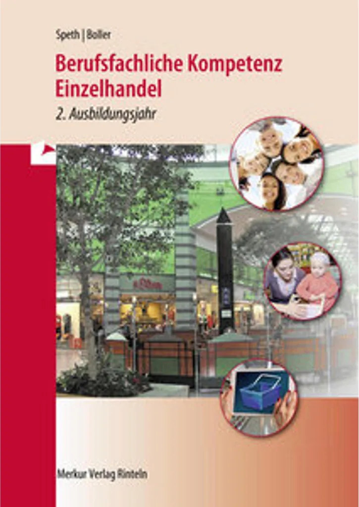 Livre Berufsfachliche Kompetenz Einzelhandel BW 2e Année de Formation - 2