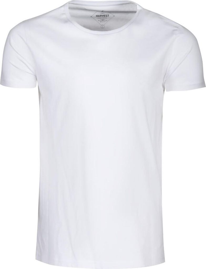 Modisches Herren T-Shirt Harvest Twoville aus 100% Baumwolle Rundhals Slub Tricot 160 g/m²