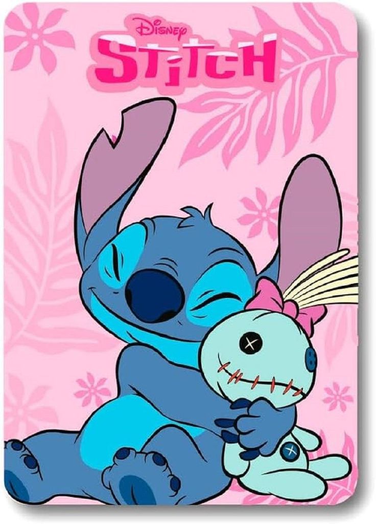 Lilo e Stitch coperta in pile coperta accogliente 100 x 140 Immagine del prodotto 
