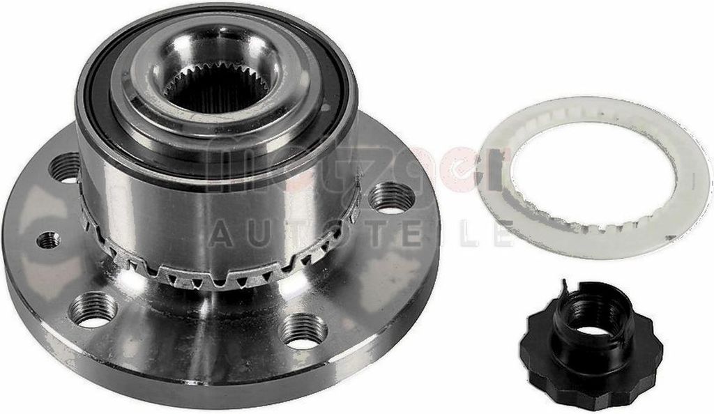 METZGER Radlagersatz Vorne Links Vorne Rechts für VW POLO (AW1, BZ1) WM 2320