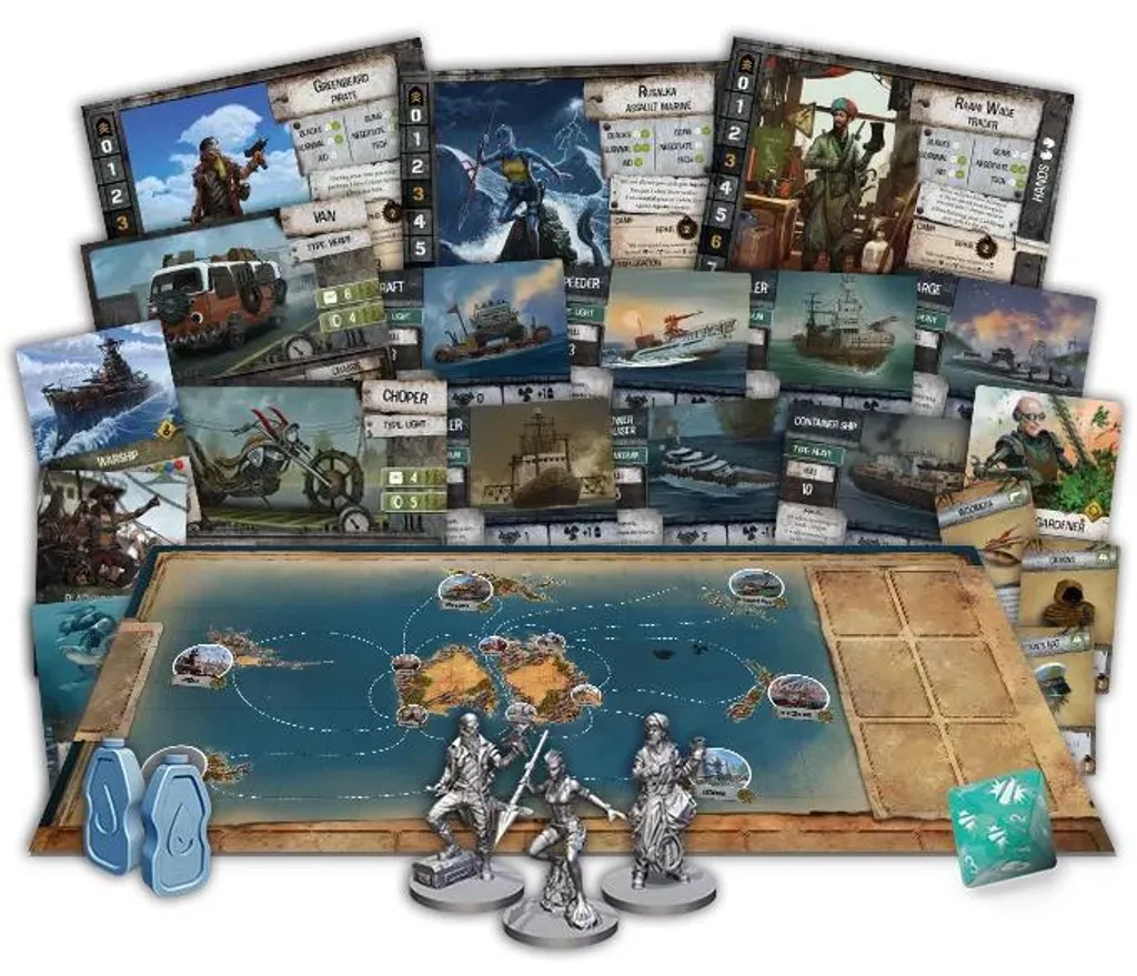 Extension Beyond the Horizon pour Jeu de Société Waste Knights Asmodee