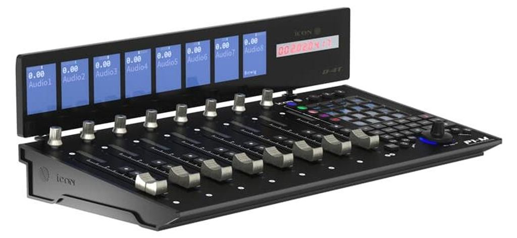 iCon Pro Audio P1-M/D4-T Display Bundle USB MIDI DAW Produktbild 