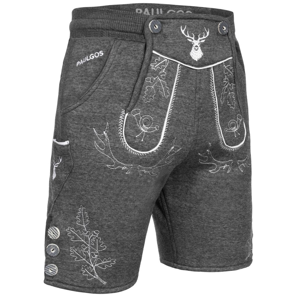 PAULGOS Pantalon de jogging traditionnel pour hommes - Image du produit 