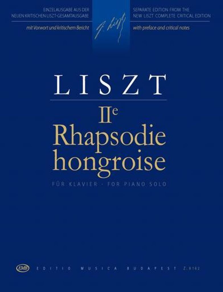 Rhapsodie hongroise Nr.2für Klavier