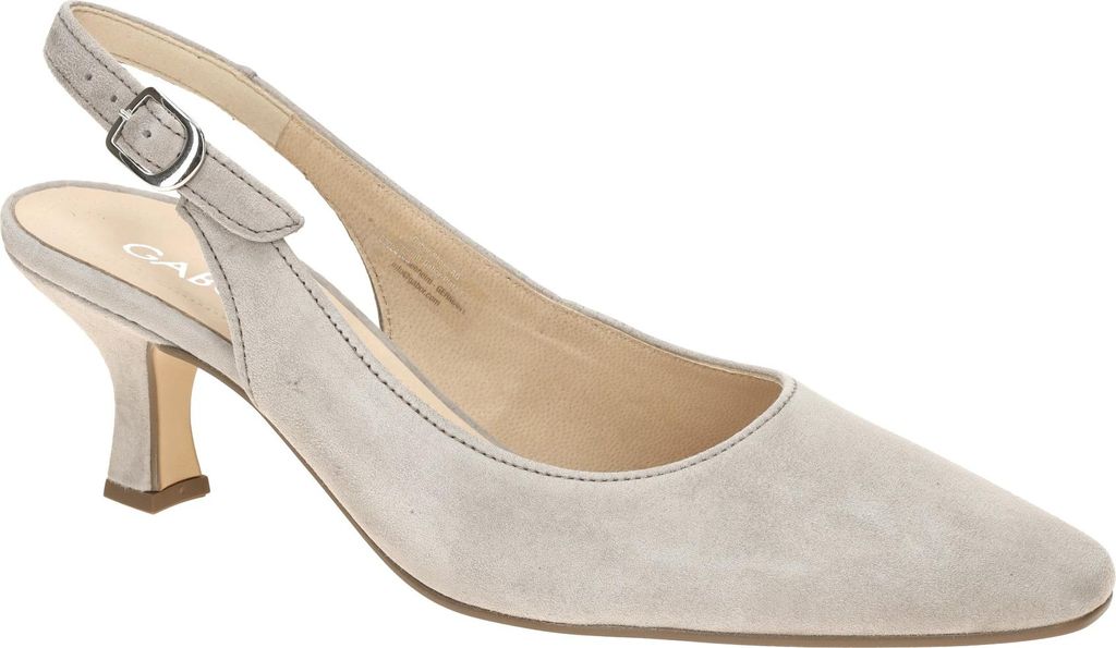 Gabor 81.510 Damenschuhe - Sling Pumps grau Elegant NEU