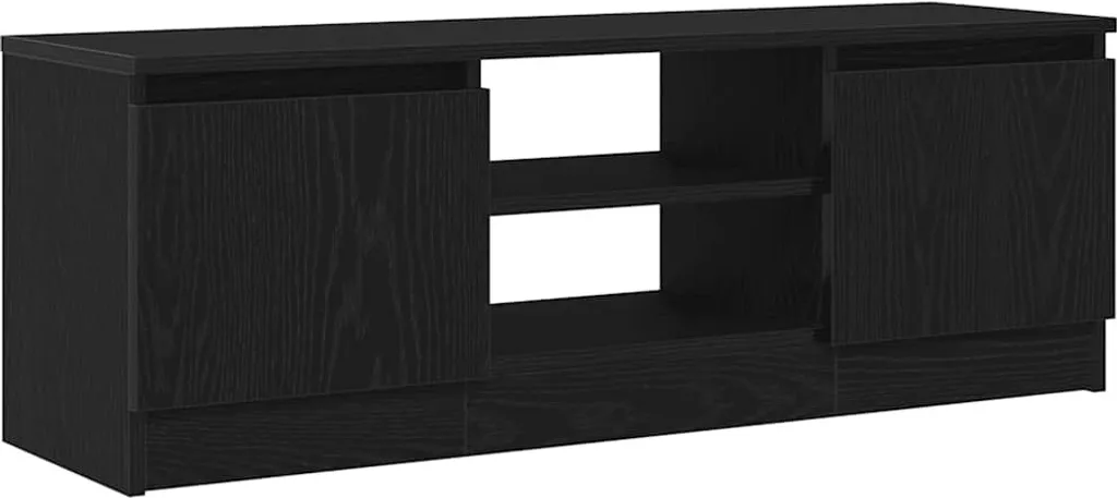 Base TV Rovere Nero 102cm - Minimalismo e Performance Design