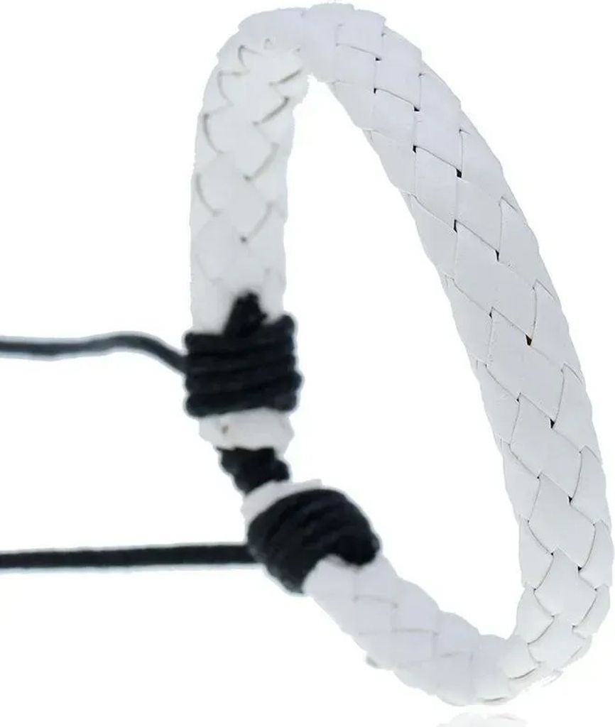 Ayden Armband für Herren - Weißes Uni Design KP29838