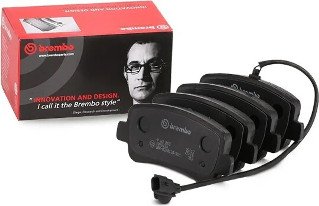 Plaquettes Brembo P 68 063 : Stoppez les Bruits de Frein Movano B
