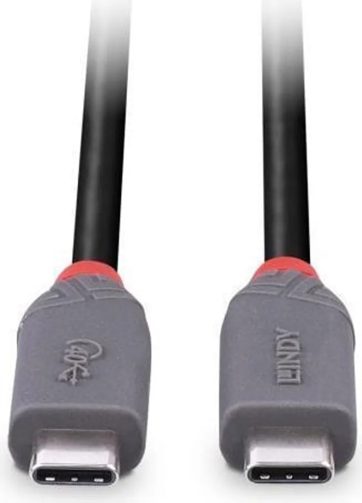 Lindy Anthra Line USB4 Cavo 0,8 m - 40Gbps & 8K Video - Power Delivery