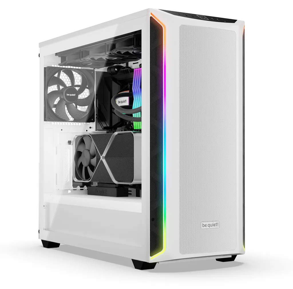 Shadow Base 800 DX White : Boîtier PC avec Airflow Massif et ARGB Blanc - 6