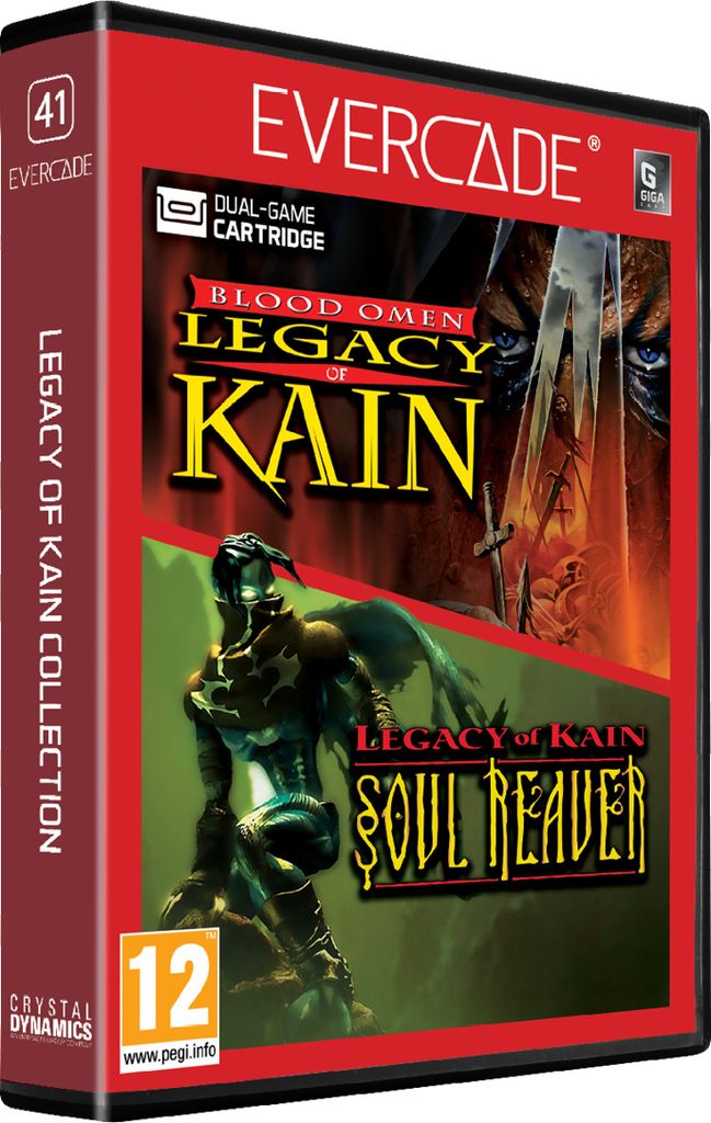 Blaze Evercade - Legacy of Kain Collection, Evercade Produktbild 