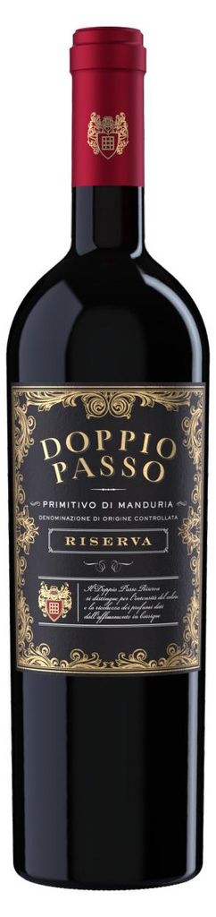Doppio Passo Rotwein Primitivio Manduria Riserva 0,75l Produktbild 