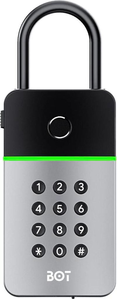 BOT Smart Schlüsselkasten KB4 Tuya silber