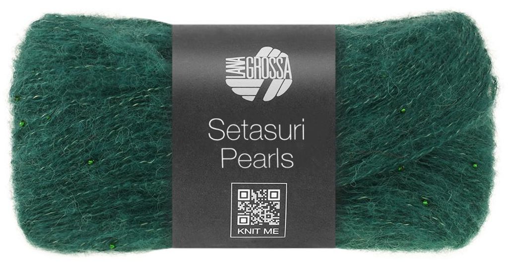 Lana Grossa - Setasuri Pearls 0212 opalgrün Produktbild 