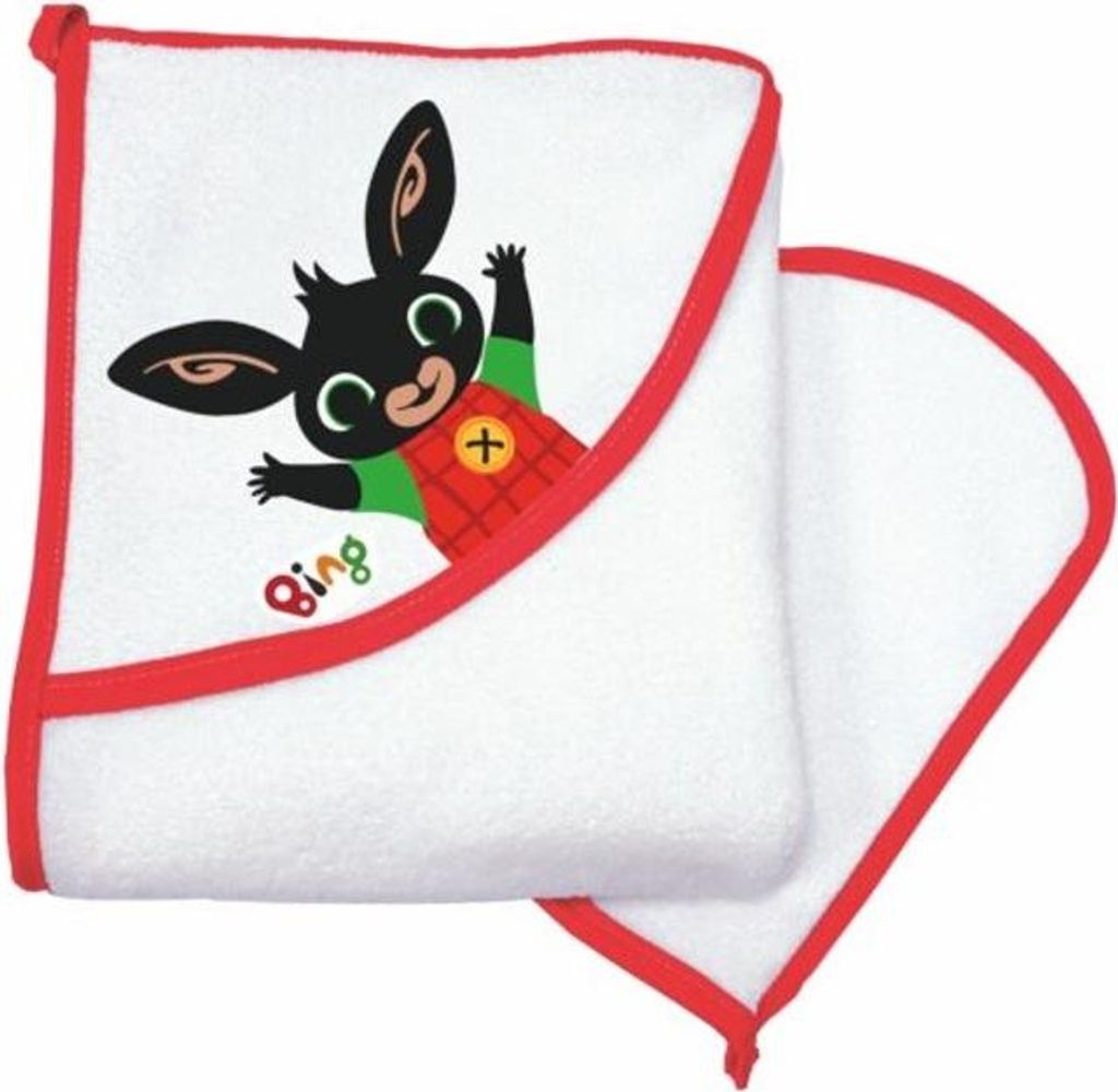 MALTEX Badetuch mit Waschlappen BING 70x80 cm