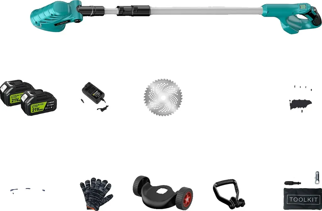 Tosaerba Cordless 40V Doppia Batteria 20V - Sistema Taglio Smart Regolabile