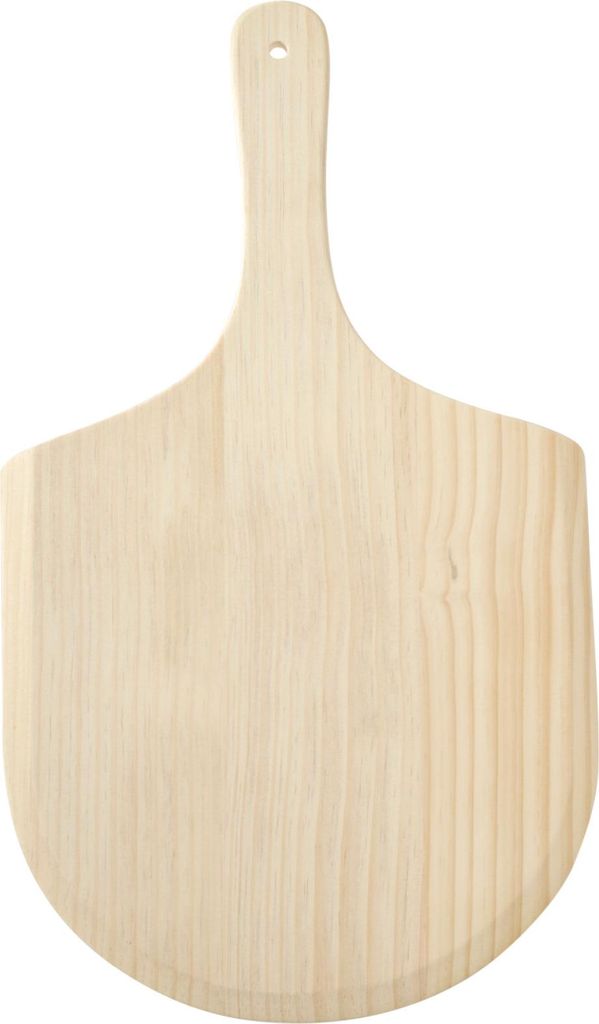 HENDI Pizzabrett mit Griff; Holz 535x305x1 mm