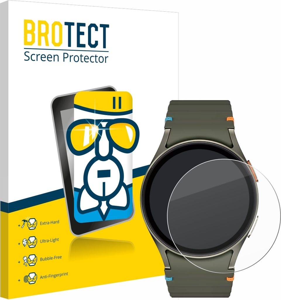 BROTECT Schutzglas für Samsung Galaxy Watch 6 / 7 / 8 (40 Produktbild 