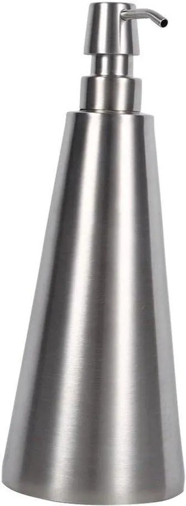 Distributeur de savon mural 800 ml en inox brossé pour salle de bain