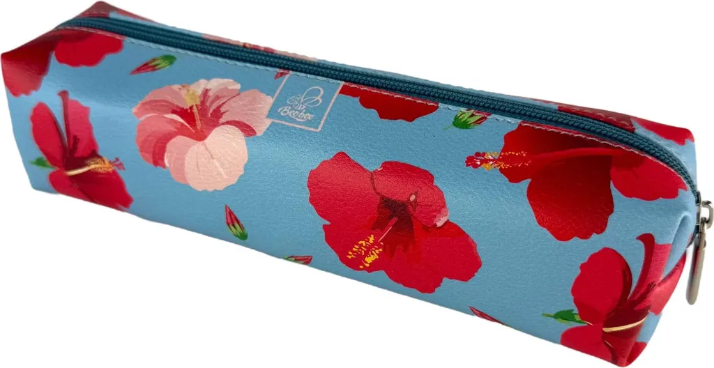 Astuccio Scuola Rettangolare Denim Hibiscus | Shop Online Cartoleria