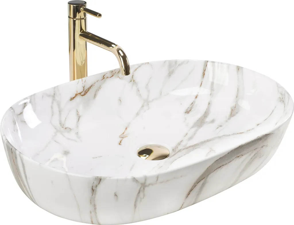 Recensione Lavabo Rea Cleo 61 Shiny Aiax: Bagno da Instagram