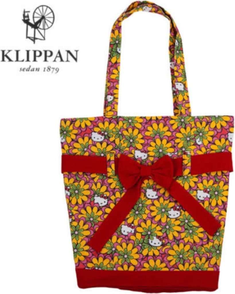 Hello Kitty Beuteltasche rot Tasche ca 37 x 37 cm