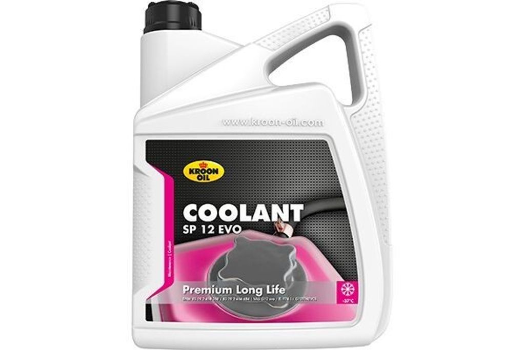 KROON OIL Coolant SP 12 EVO Kühlmittel Kühlerfrostschutz 5L Violett Antifreeze Fertigmischung G12 EVO