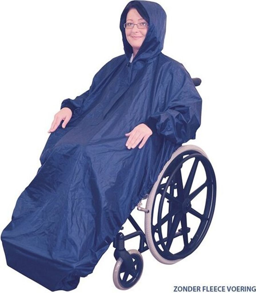 Aidapt Rollstuhlponcho mit Ärmeln - 100% wasserdicht Produktbild 
